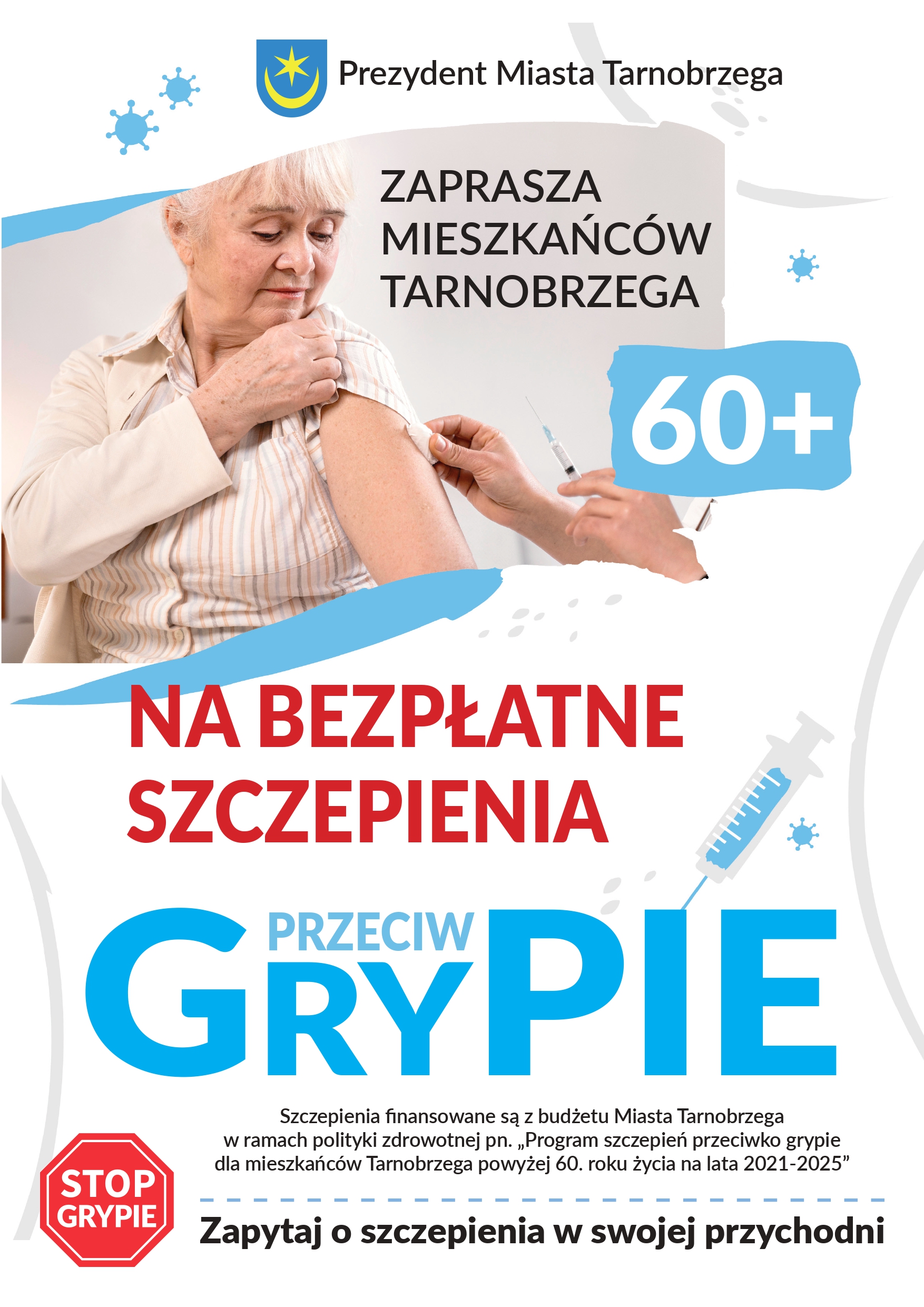 Ruszają bezpłatne szczepienia przeciwko grypie dla seniorów